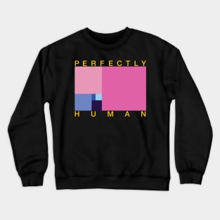 Perfectly Human - Omnisexual Pride Flag Crewneck Sweatshirt